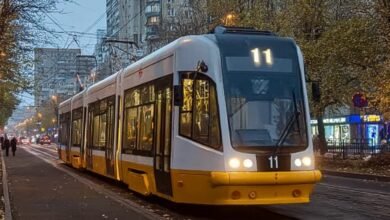 11 трамвай Днепр — карта маршруту з усіма зупинками