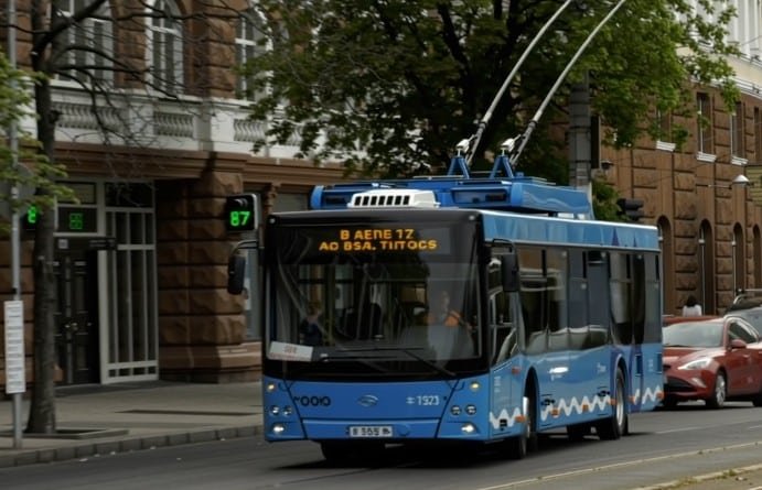 17 троллейбус Днепр