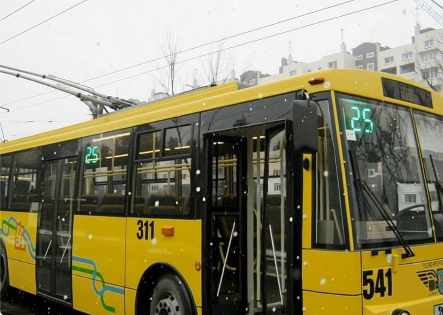 25а тролейбус Львів