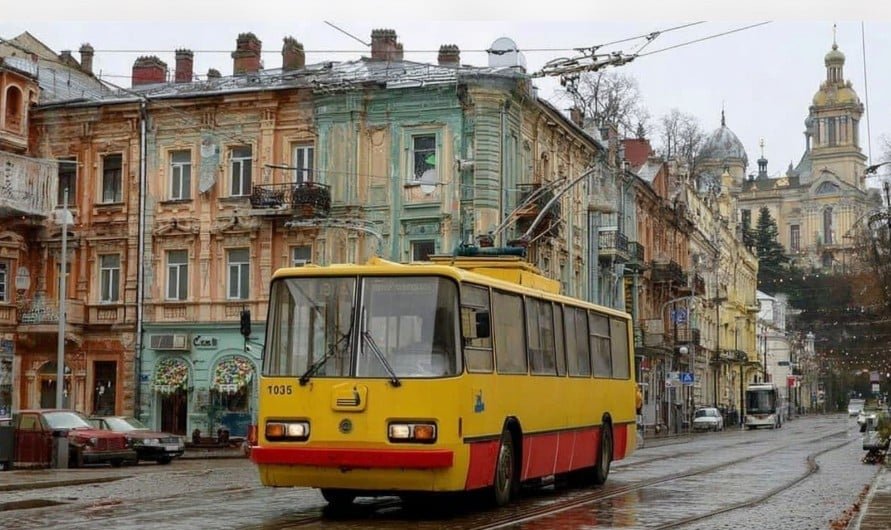 25а тролейбус Львів