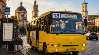 18 маршрутка Львів Провесінь Суботівська маршрут автобус зупинка