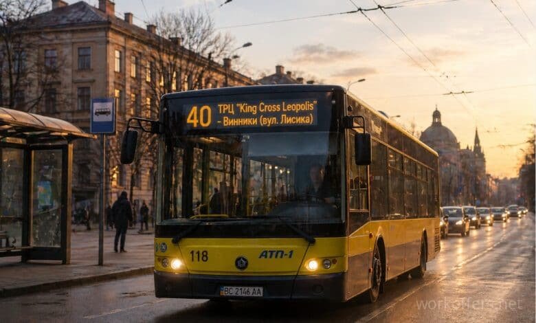 40 маршрутка львів автобус №40 King Cross Винники