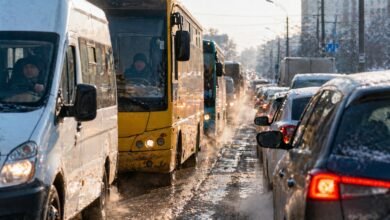 як доїхати по Дніпру без пересадок транспорт зима маршрутки автобуси дорога