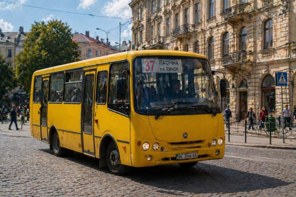 Як доїхати по Львову без пересадок — маршрутка у місті